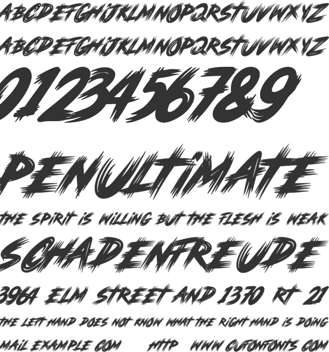 Basarabian Hills font preview