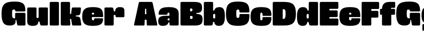 Gulker font download
