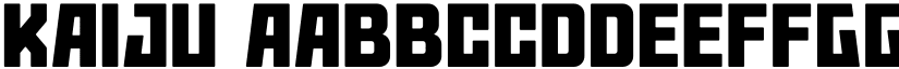 Kaiju font download