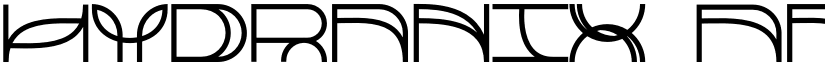 Hydranix font