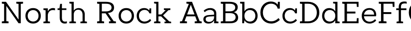 North Rock font download