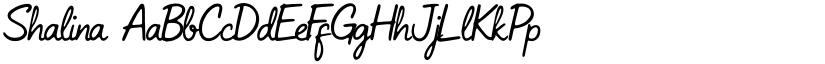 Shalina font download