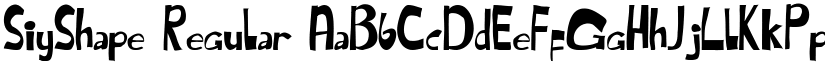 SiyShape font download