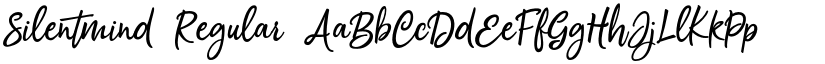 Silentmind Regular font