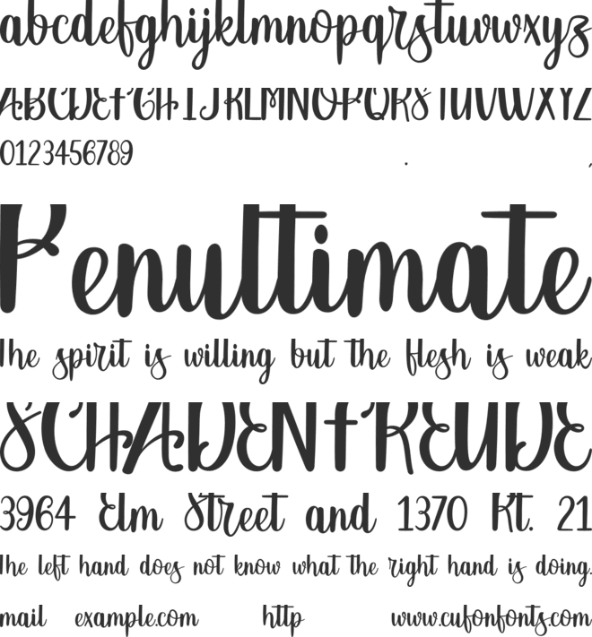 BTX-the-knights-squire font preview