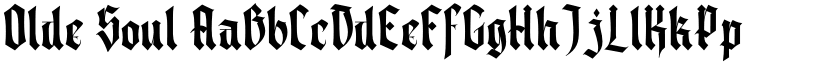 Olde Soul font download