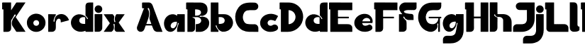 Kordix font download