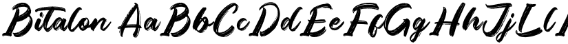 Bitalon font download