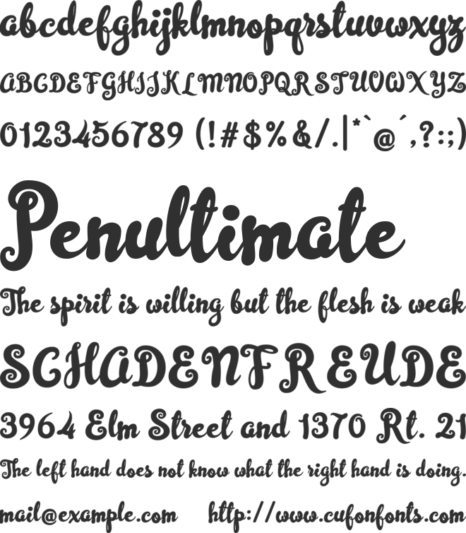 Simplisicky Fill font preview