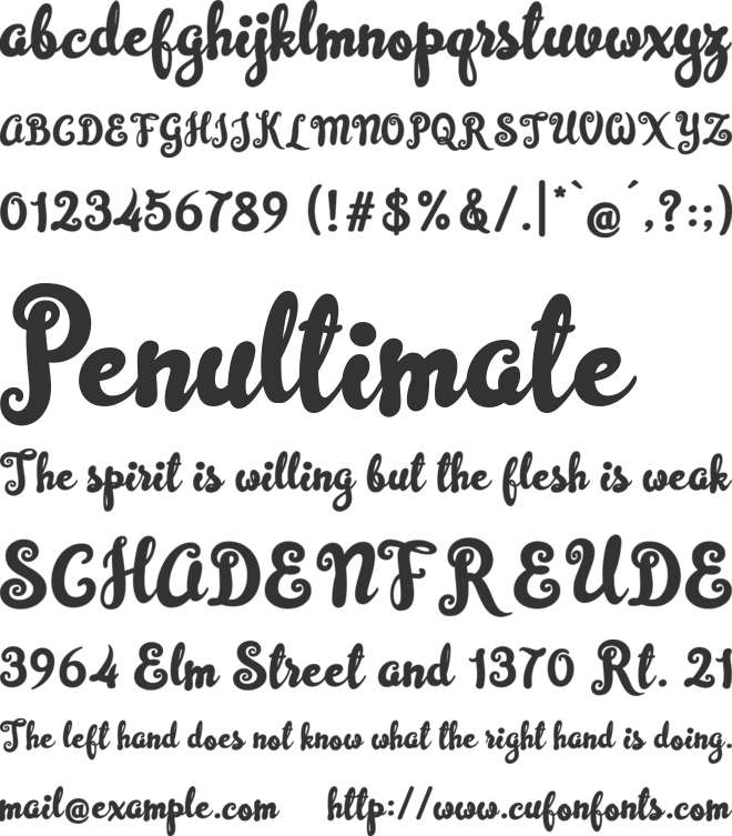 Simplisicky Fill font preview
