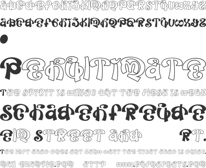 JAISHA font preview