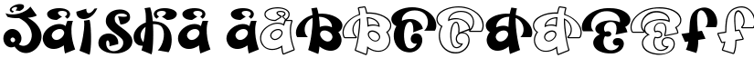 JAISHA font
