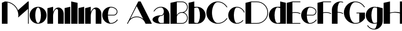 Moniline font download