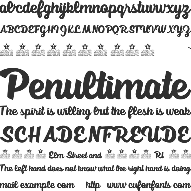 Smell a Daisy Personal Use font preview