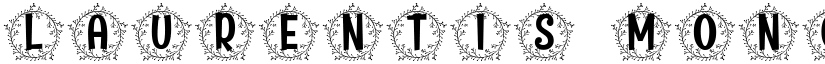 Laurentis Monogram font download