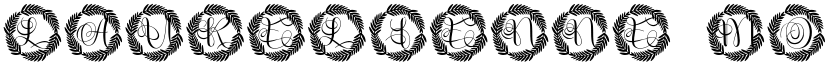 Laurelienne Monogram font download