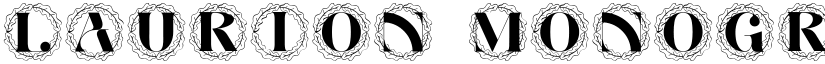 Laurion Monogram font download