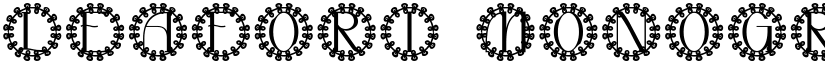 Leafori Monogram font download