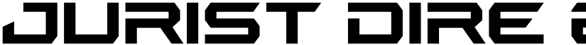 Jurist Dire Expanded font