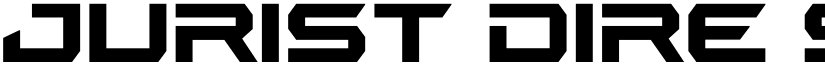 Jurist Dire Semi-Bold Expand font