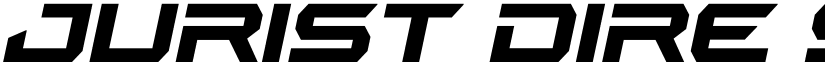 Jurist Dire Semi-Bold ExpandIt font