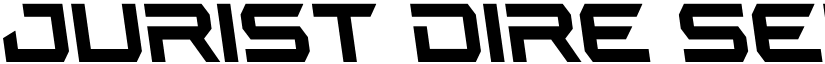 Jurist Dire Semi-Leftalic font