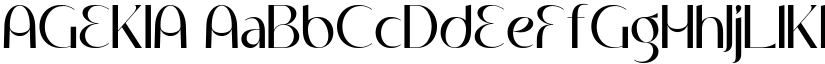 AGEKIA font download