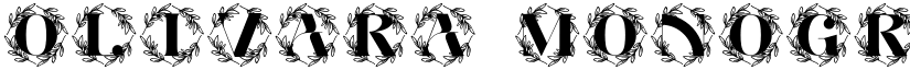 Olivara Monogram font download
