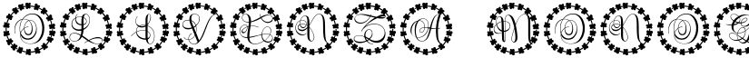 Olivenza Monogram font download