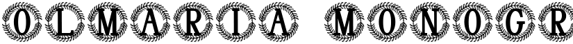 Olmaria Monogram font download