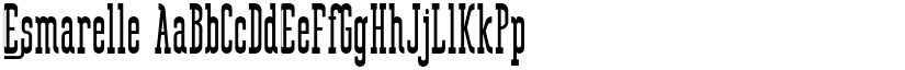 Esmarelle font download