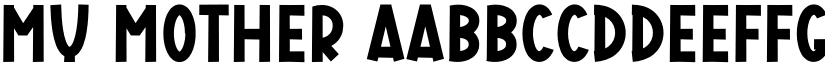 My Mother font download