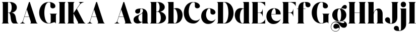 RAGIKA font download