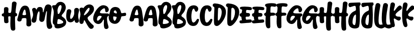 Hamburgo font download