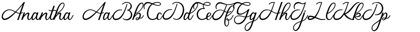 Anantha font