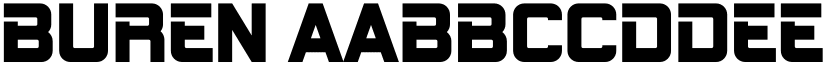 Buren font download