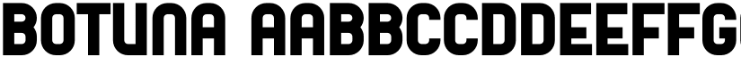 Botuna font download