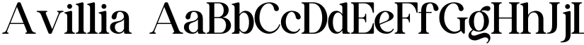 Avillia font download