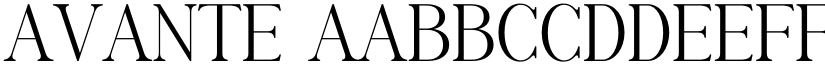 AVANTE font download