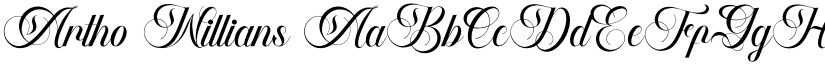 Artho Willians font download