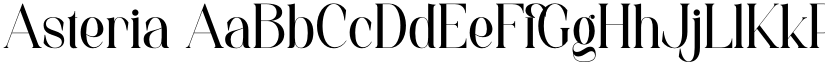 Asteria font download