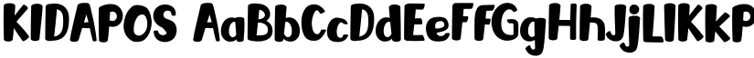 KIDAPOS font download