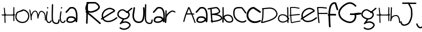 Homilia font download