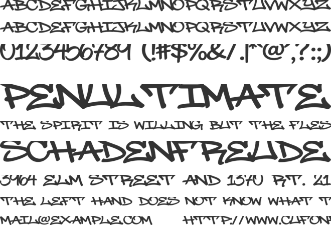 Velum Stroke font preview