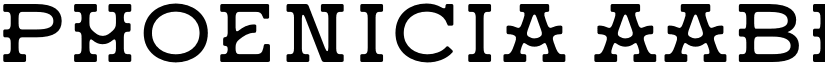 Phoenicia font download