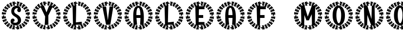 Sylvaleaf Monogram font download