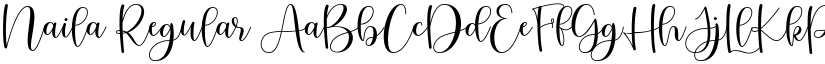 Naila Regular font