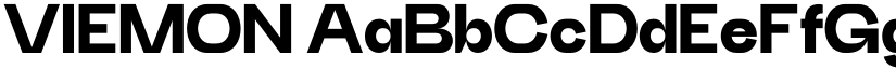 VIEMON font