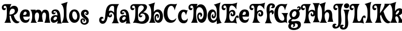 Remalos font download