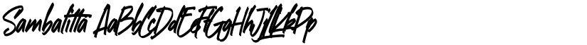 Sambalitta font download